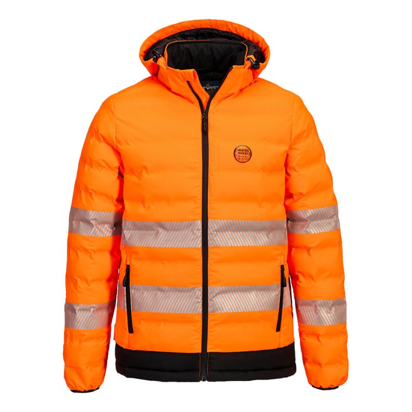 S548 - Hi-Vis Ultrasonic Heated Tunnel Jacket