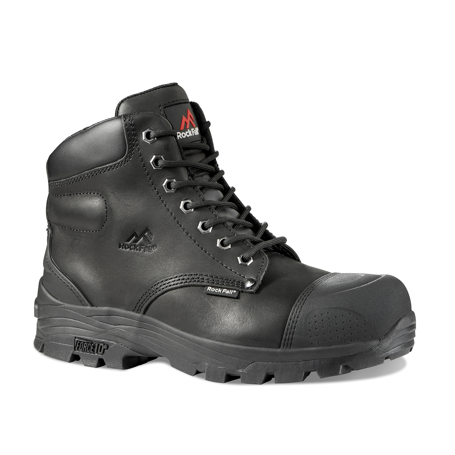 Rock Fall RF10 Ebonite Safety Boot - Enterprise Workwear