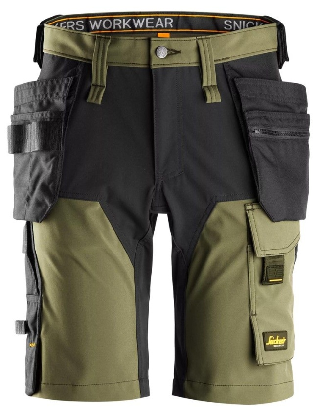 6175 Snickers AllroundWork 4-way Stretch Short with Holster Pockets